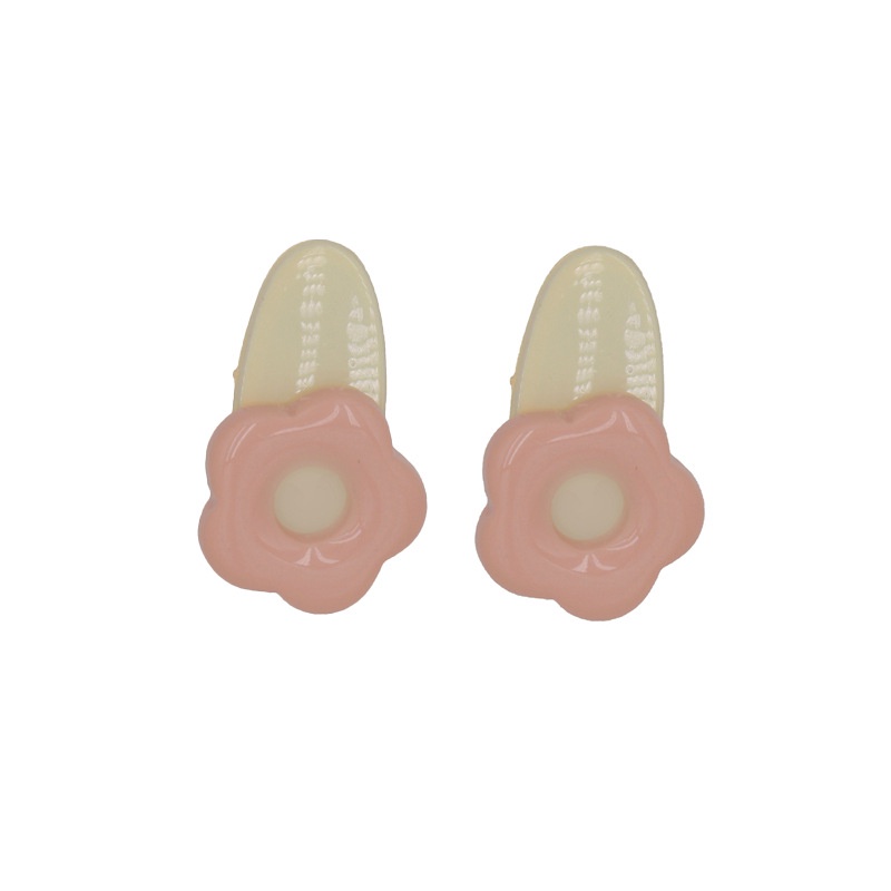 Kẹp Tóc Hình Hoa Màu Hồng Dễ Thương Thời Trang Mùa Hè 2023