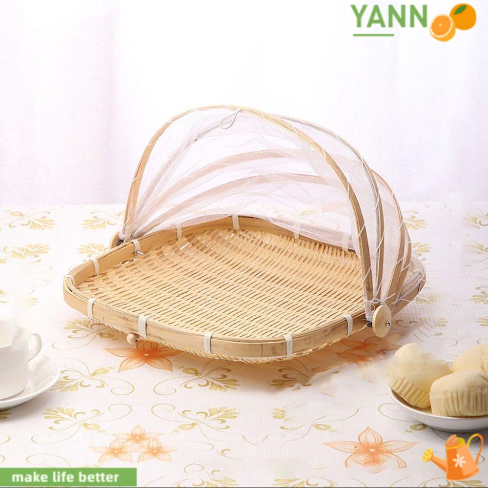 YANN1 Giỏ Đựng Trái Cây Chống Bụi Tiện Dụng Khi Đi Dã Ngoại