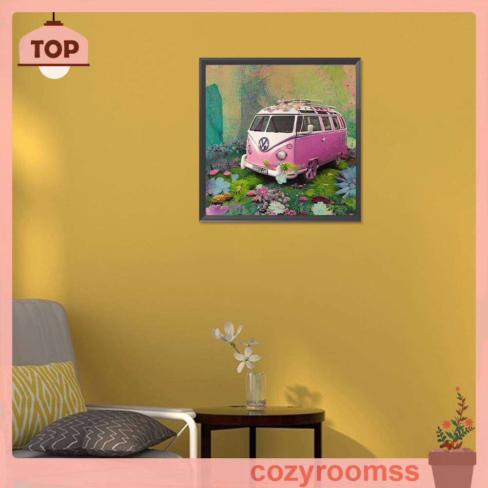 Bộ Tranh Đính Đá 5D Toàn Diện Họa Tiết Độc Đáo DIY Dùng Trang Trí