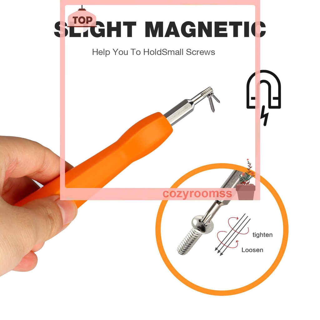 Tua Vít Cửa Hai Đầu Bằng Hợp Kim Thép Siêu Bền Tiện Dụng