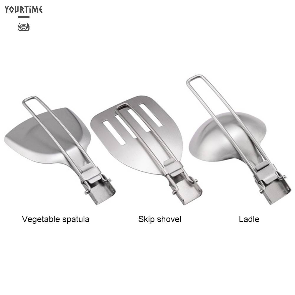 Bộ Dụng Cụ Nấu Ăn Có Thể Gấp Gọn Tiện Dụng Khi Đi Cắm Trại