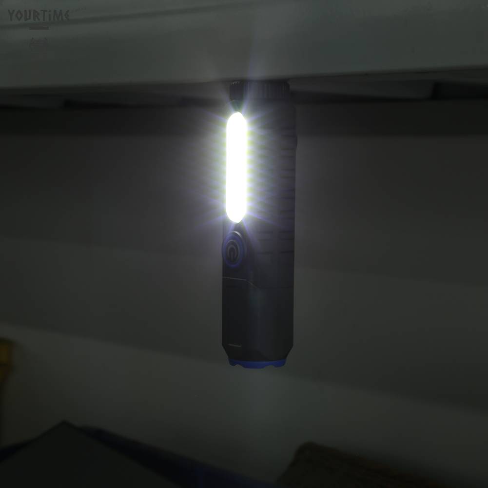 Đèn Pin Mini XPE 1200mAh COB Có Kẹp Tiện Lợi