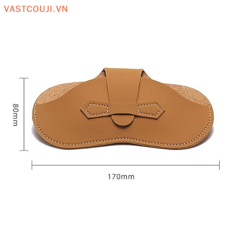 Túi Đựng Mắt Kính Cầm Tay Bằng Da PU Nhẹ In Họa Tiết VASTJI