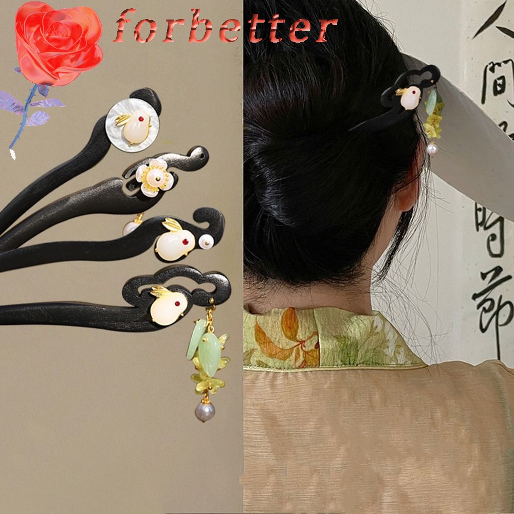 FORBETTER Trâm Cài Tóc Phong Cách Trung Hoa Cổ Điển Cho Nữ