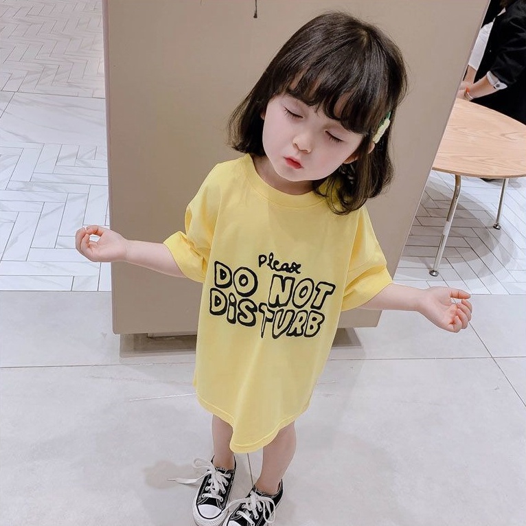 Áo Thun 100% Cotton Tay Ngắn Dáng Rộng In Hình Thời Trang Mới Cho Bé Từ 2-14 Tuổi