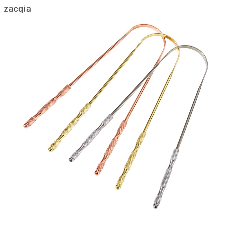 1 Dụng Cụ Nạo Lưỡi Bằng Thép Không Gỉ Chất Lượng Cao