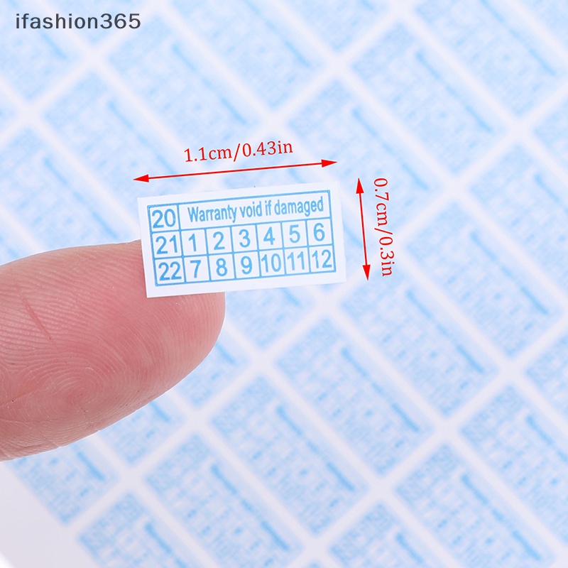 Set 200 Nhãn Dán Bảo Vệ An Toàn Bị Hư Hại ifashion365 2020-2022
