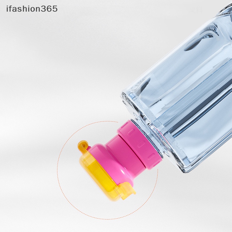 Nắp Đậy Bình Nước Bằng Silicon Có Ống Hút 2 Trong 1 Chống Bụi ifashion365