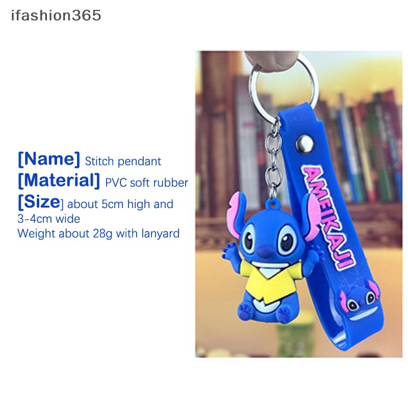 Móc Khóa Hình Búp Bê Hoạt Hình Stitch Đáng Yêu ifashion365