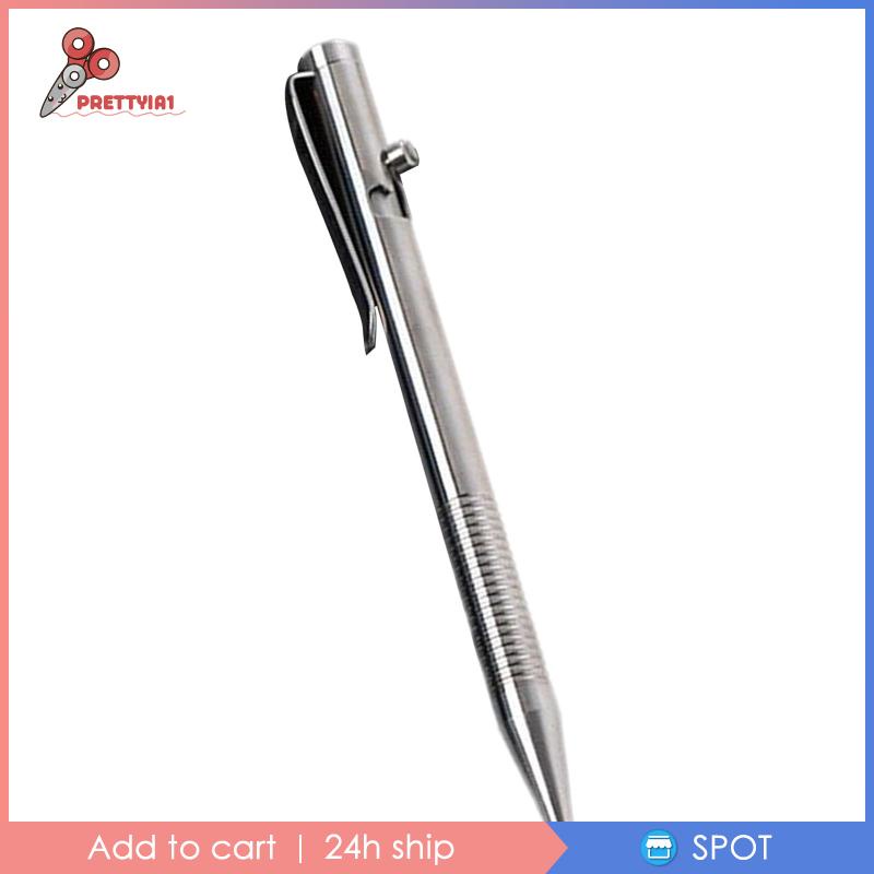 Bút Bi Prettyia1 Ngòi 0.5mm Có Thể Thu Gọn Tiện Dụng