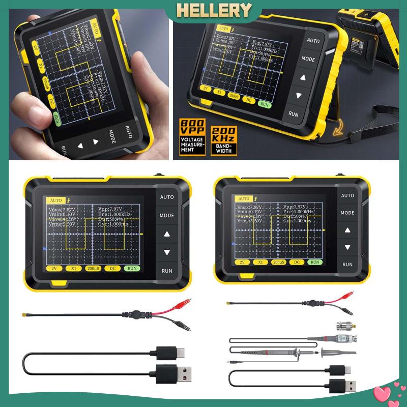 Máy Đo Dao Động Kỹ Thuật Số Cầm Tay 200KHz 400V Dùng Sửa Chữa Điện Tử DIY