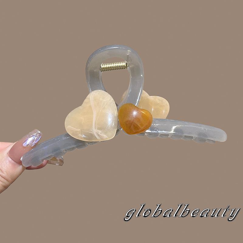 Kẹp Tóc Càng Cua Bằng Nhựa Chống Trượt Dày Dặn Cho Cô Dâu