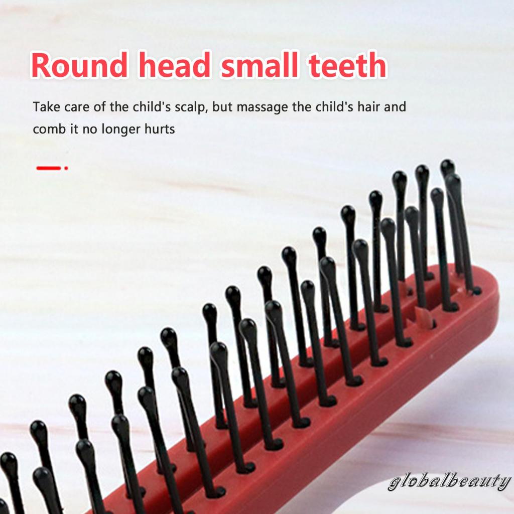 Lược Chải Tóc Mát Xa Hai Đầu Gấp Gọn Bỏ Túi Tiện Lợi Dành Cho Trẻ Em