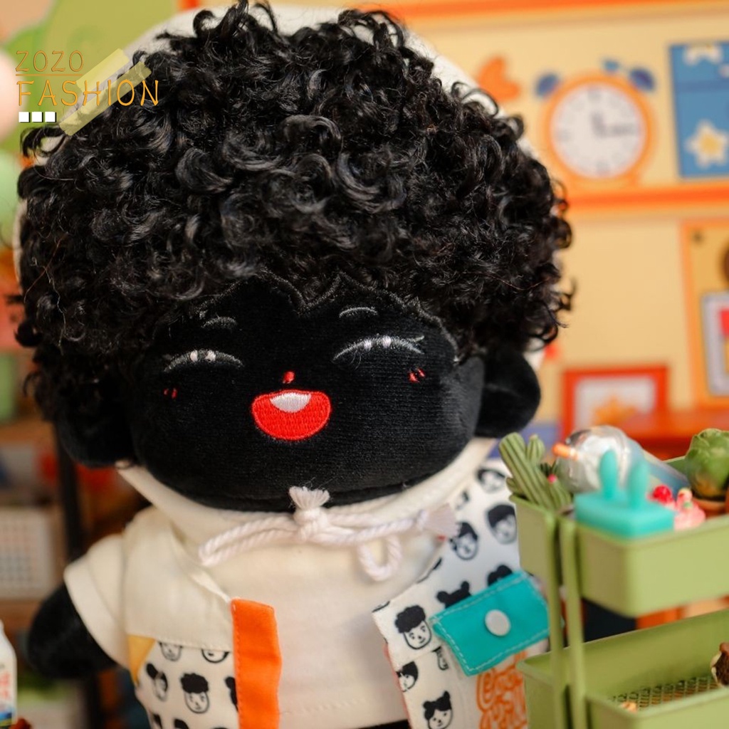 Búp Bê Mắt To Dễ Thương Trọng Lượng Nhẹ Uốn Tóc Xoăn Nhẹ Cho Trẻ Em