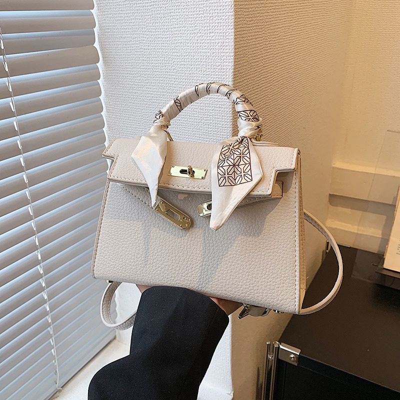 Túi xách nữ mới phù hợp với túi messenger túi đeo vai thời trang Túi Kelly giản dị