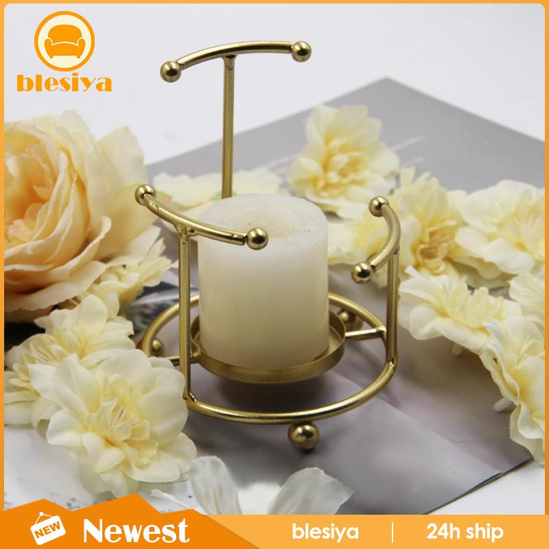 Giá Đỡ Đèn Cầy Bằng Sắt Phong Cách Bắc Âu Độc Đáo Trang Trí Bàn Tiệc Cưới