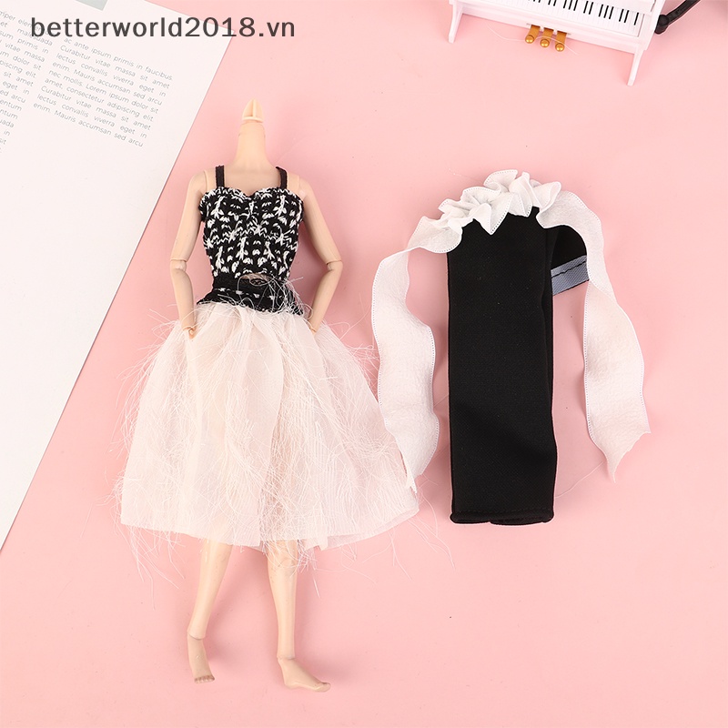 1 Bộ Đầm Thời Trang Cho Búp Bê 1: 6