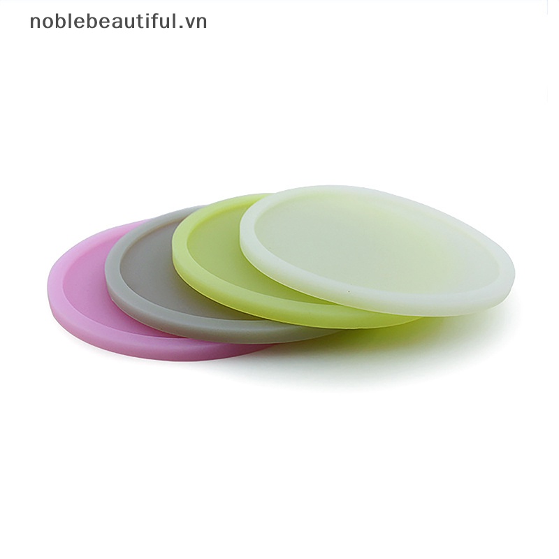 Đế Lót Ly Bằng Silica Gel Dạ Quang Chống Trượt Cho Xe Hơi