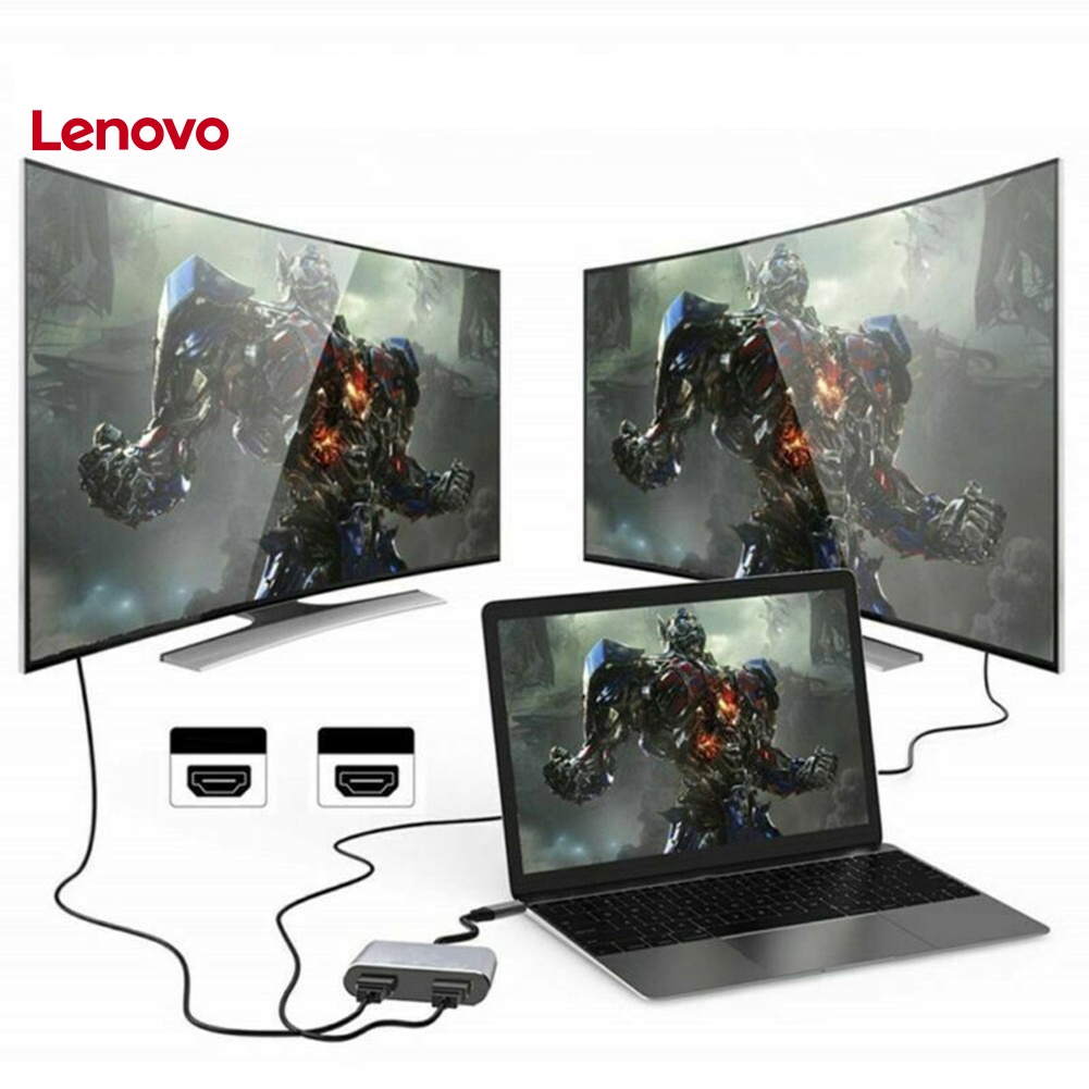 Cáp ChuyểN ĐổI 60HZ 2 Trong 1, Usb-C Sang HDMI 4K Cho Macbook