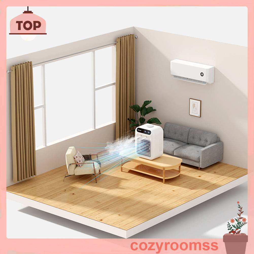 Quạt Làm Mát Để Bàn 2 Tốc Độ Tùy Chỉnh Nhỏ Gọn Tiện Dụng Cho Gia Đình