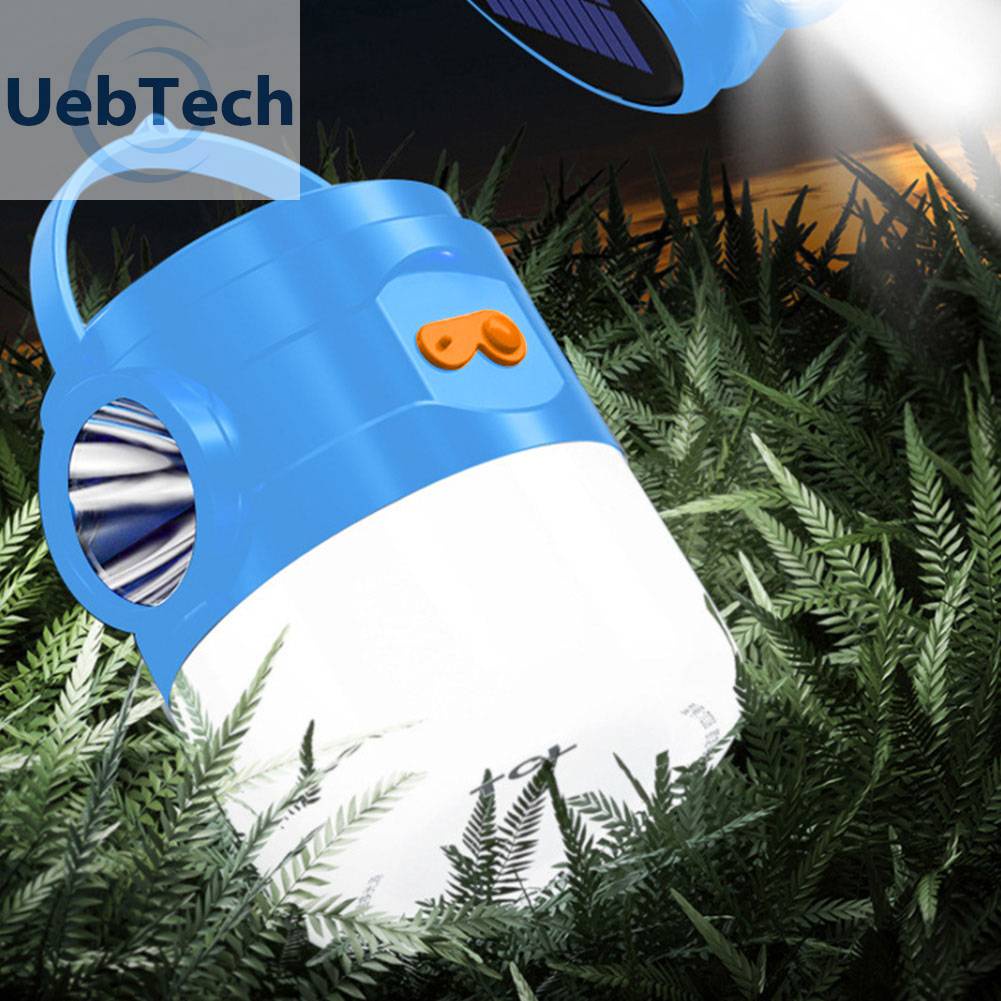 Đèn Cắm Trại Chống Nước 1200mAh 300LM Sạc USB