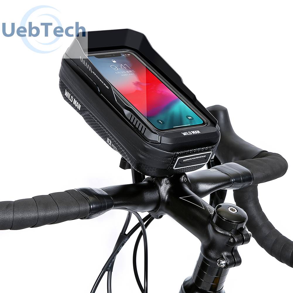 Túi Đựng Điện Thoại Bằng EVA Cứng Chống Thấm Nước Gắn Ghi Đông Xe Đạp Tiện Dụng