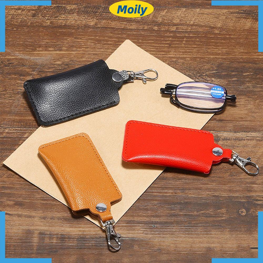 Túi Dây Rút Bằng Da PU Mềm Thời Trang Đựng Mắt Kính Gập Lại Được Dành Cho Bạn Nữ