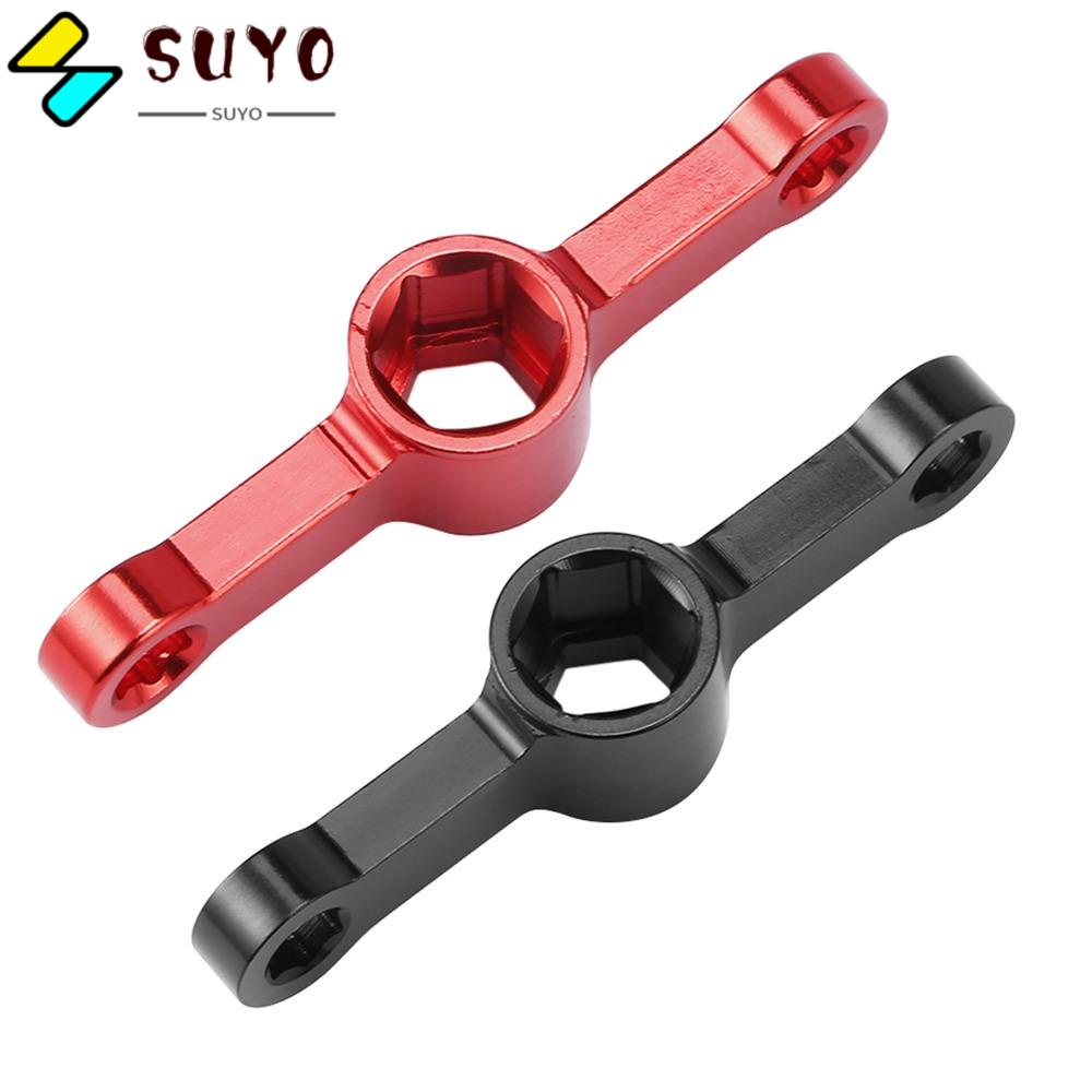 SUYO Set 2 Đai Ốc Khóa Động Cơ Không Chổi Than 2204 M3 / M4 / M5 Màu Đen Và Đỏ Tháo Gỡ Nhanh Cho Máy Bay Điều Khiển Từ Xa