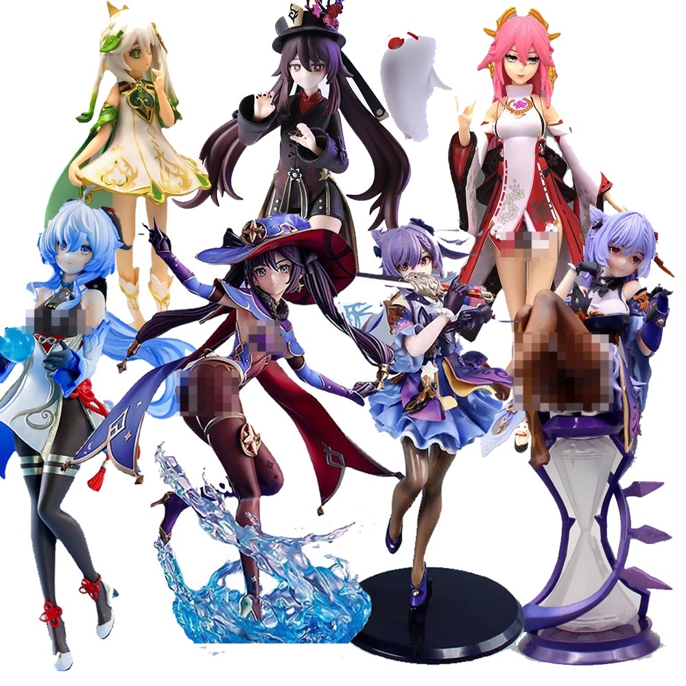 Mô Hình Đồ Chơi Nhân Vật Nahida Klee Eula Keqing Ganyu HuTao