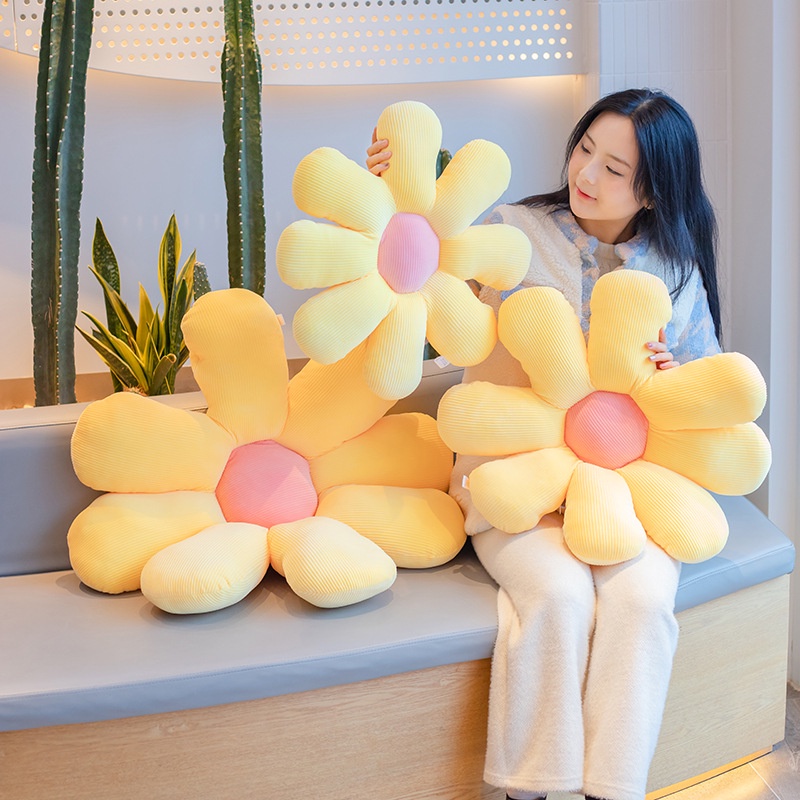 Đệm Bông Dài Hình Hoa Cúc Nhỏ Lót Sàn Phòng Ngủ