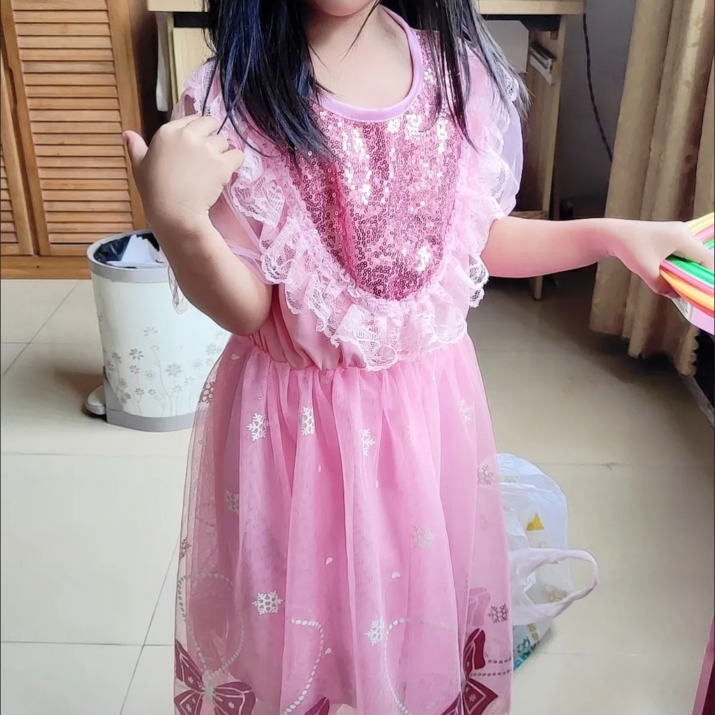 Trẻ em mùa hè thời trang mới cho bé gái váy công chúa
