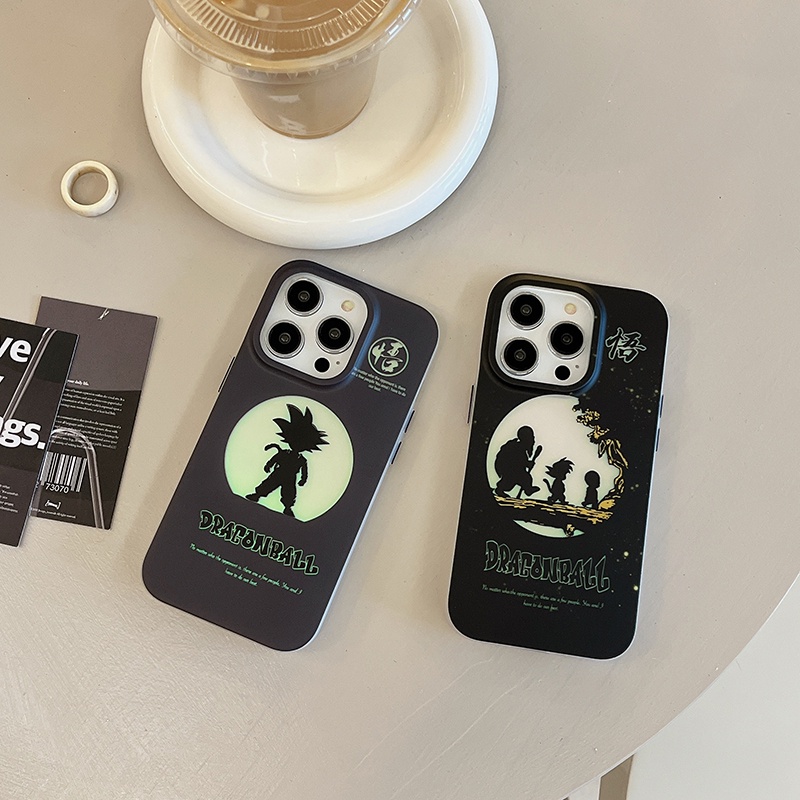 Ốp Điện Thoại Hiệu Ứng Laser In Hình Son Goku Cho iPhone 14 Pro Max 13 12 Pro Max 11