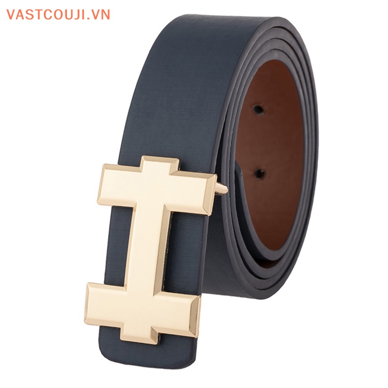 Thắt Lưng Da PU Chất Lượng Cao Thiết Kế Trẻ Trung Cho Nam Và Nữ