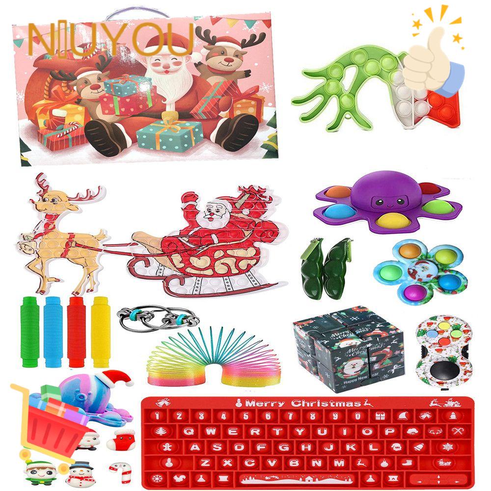 NIUYOU Đồ Chơi Fidget Cube Giúp Giảm Căng Thẳng