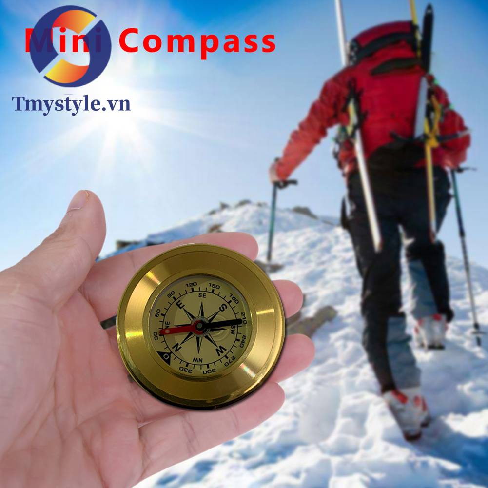 La Bàn Mini Bằng Đồng Thau Cao Cấp Tiện Dụng Khi Đi Du Lịch