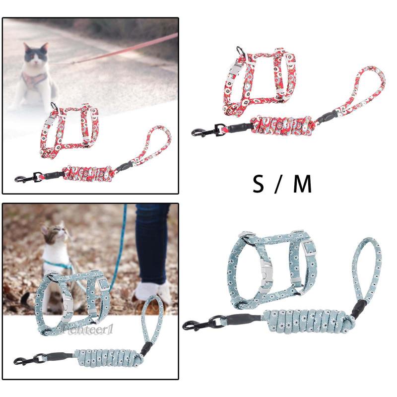 Dây Đai Dắt Thú Cưng Đi Dạo Mềm Mại Có Thể Điều Chỉnh Kích Thước