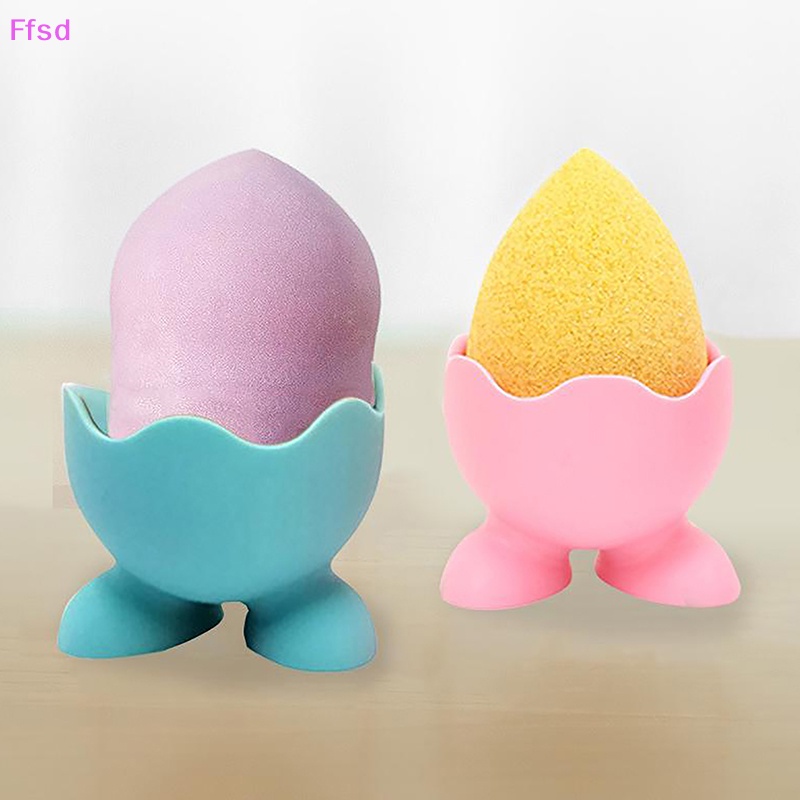 {Ffsd} Giá Đỡ Mút Trang Điểm Trưng Bày Mút Trang Điểm Bằng Silicon Mới Hình Trứng Chống Bụi Làm Đẹp * Bán Chạy