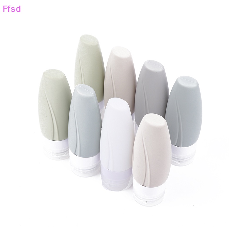 Bộ Chai Silicone Đựng Dầu Gội / Mỹ Phẩm 60ml Tiện Dụng Khi Đi Du Lịch