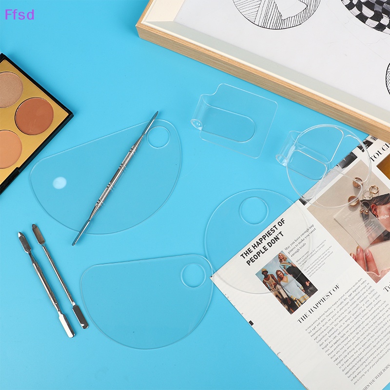 {Ffsd} Bảng Acrylic Trong Suốt Đa Năng Dễ Lau Chùi Dụng Cụ Trang Điểm Nền Dạng Lỏng Làm Đẹp Mịn Màng * Bán Chạy