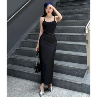 T330 Áo 2 dây cotton mềm mịn, áo hai dây basic
