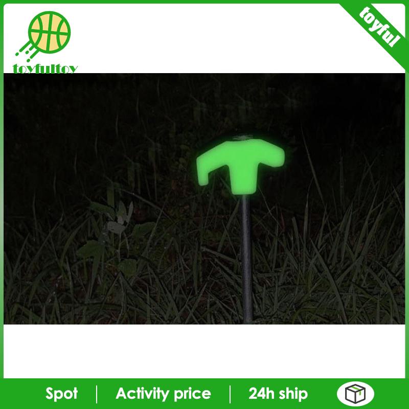 Đinh Kim Loại Thép Phát Sáng Trong Bóng Tối Chặn Lều Chịu Được Sức Nặng