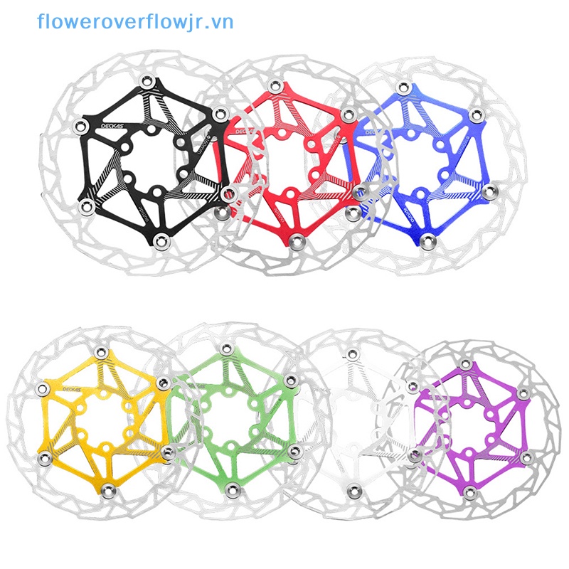 Phanh Đĩa 6 Bu Lông Siêu Nhẹ 82g CNC 6 Inch 160MM 4 Màu Tùy Chọn Dành Cho Xe Đạp Leo Núi