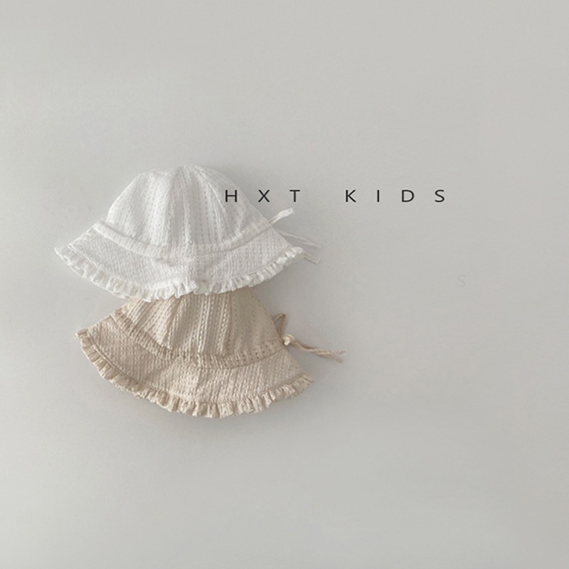 Mũ Tai Bèo Chống Nắng Màu Trơn Mỏng Điều Chỉnh Được Thời Trang Cho Bé Sơ Sinh