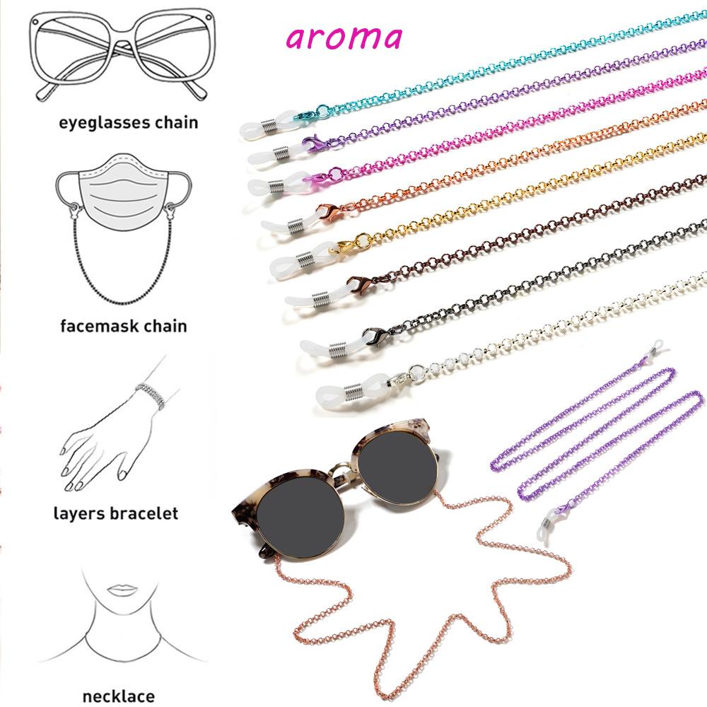 AROMA 1 Dây Đeo Mắt Kính Chống Thất Lạc Đa Năng 75CM Thời Trang