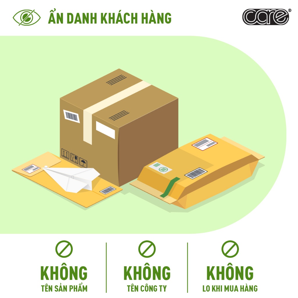 Gel Bôi Trơn CARE Dạng Gói Gốc Nước Lâu Khô, An Toàn, Cho Cảm Giác Siêu Trơn, Hương Dịu Nhẹ hỗ trợ cao cao su carelatex