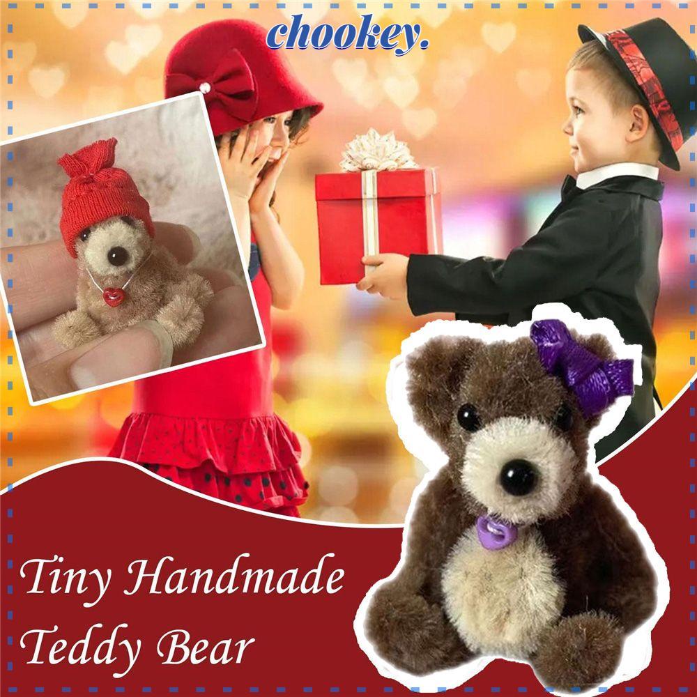 CHOOKEY Búp Bê Đồ Chơi Bằng Bông Thủ Công 4cm