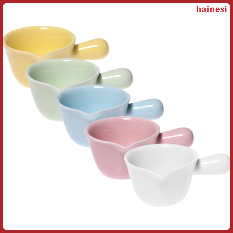 Set 5 Cốc Thủy Tinh Nhỏ Nhắn Đặc Biệt Đựng Kem / Cà Phê / Món Tráng Miệng / Dầu hainesi.vn