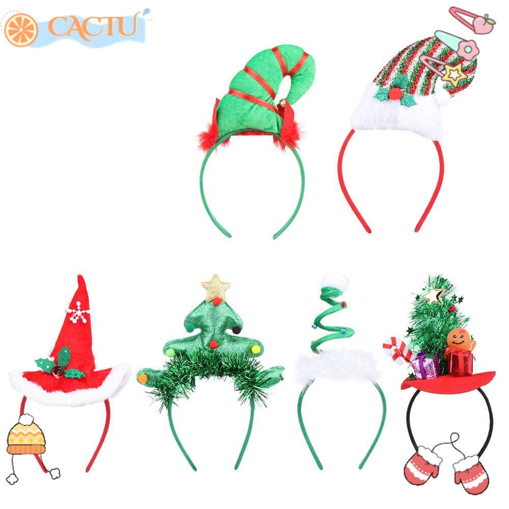 CACTU Băng Đô Cài Tóc Phong Cách Giáng Sinh