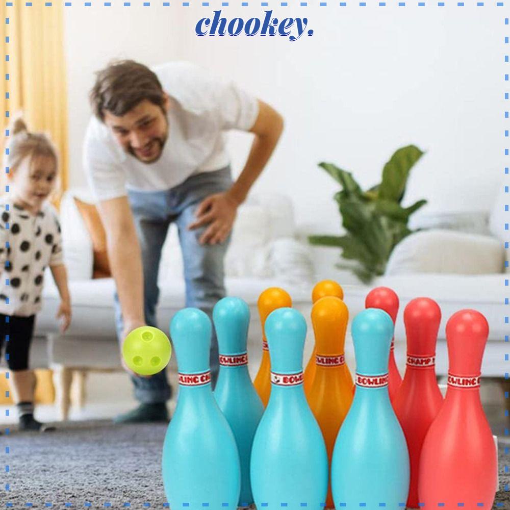 CHOOKEY Bộ Đồ Chơi Bowling Vui Nhộn Dành Cho Gia Đình