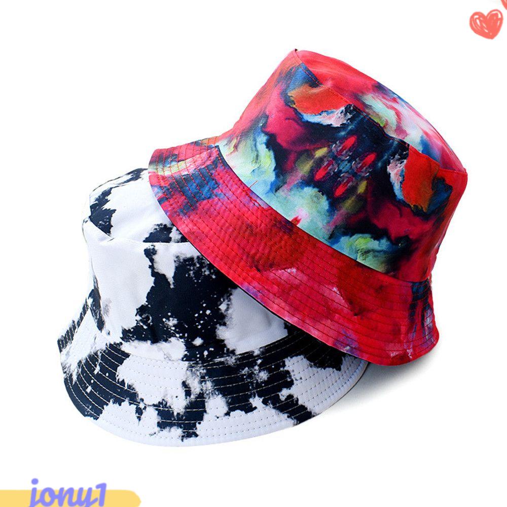 JONYE Mũ Bucket Vành Rộng Hai Mặt Phong Cách Hiphop Dành Cho Nam Và Nữ